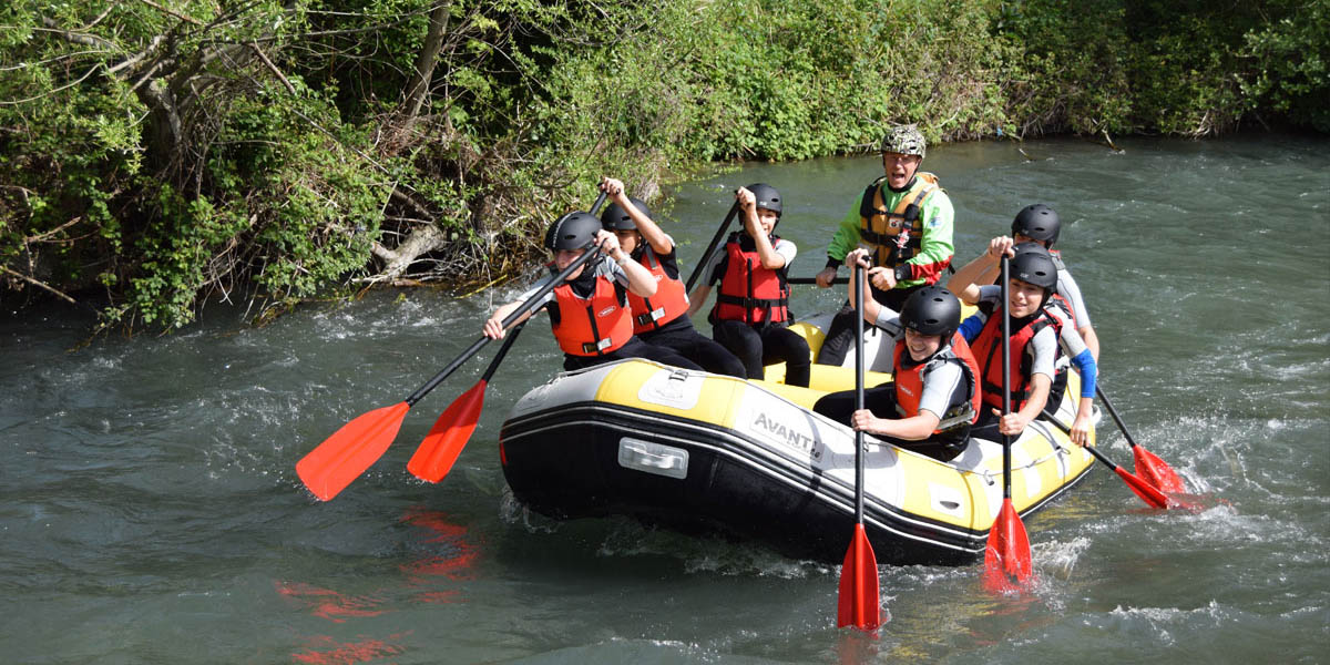 Rafting sul fiume Nera, Umbria
