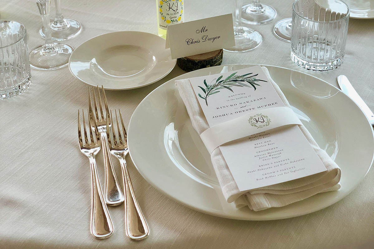 Wedding paper design - Tenuta dei Mori, Perugia - Umbria