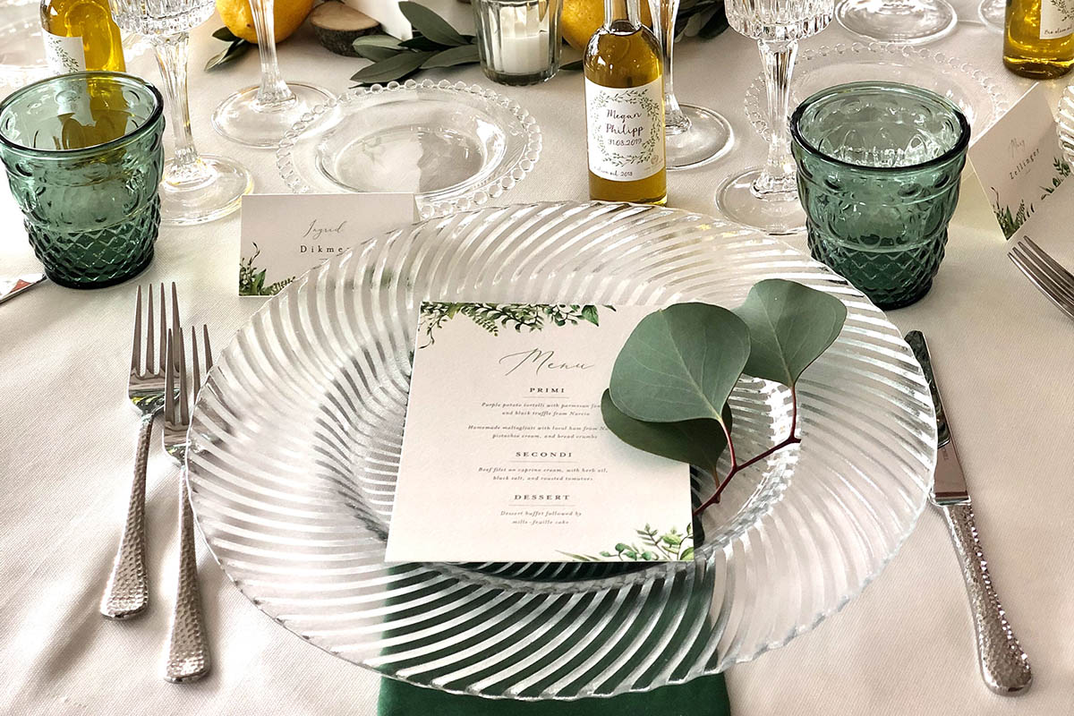 Wedding paper design - Tenuta dei Mori, Perugia - Umbria